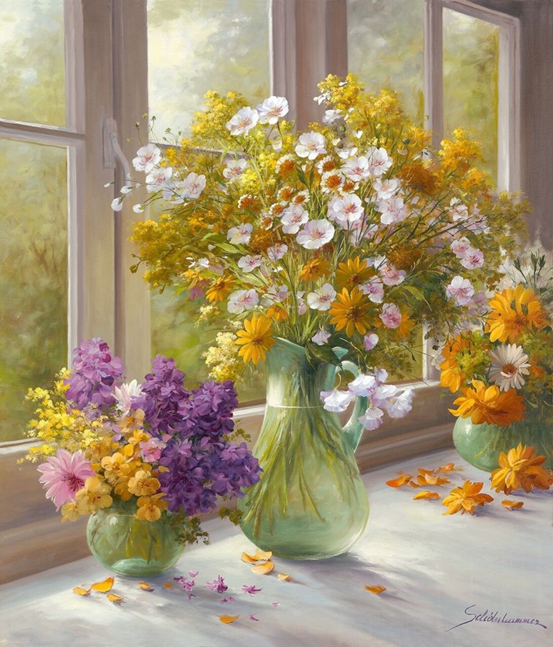 Sunny Afternoon Poster Print by Heinz Schoelnhammer - Item # VARPDX6279